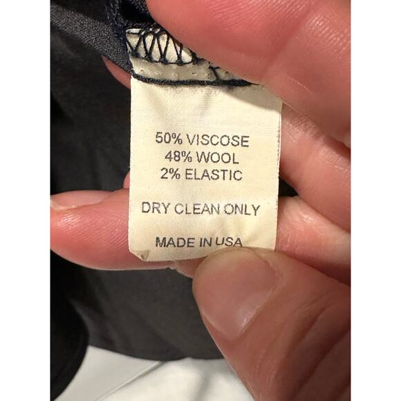 Susans Black Women’s Size Small black w/ gray collar & Sleeves Blazer Jacket - Picture 2 of 10